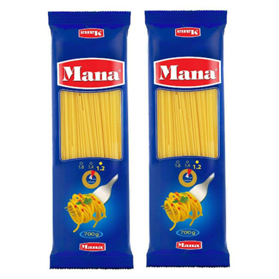 ماکارونی رشته ای1/2 , 700 گرمی مانا